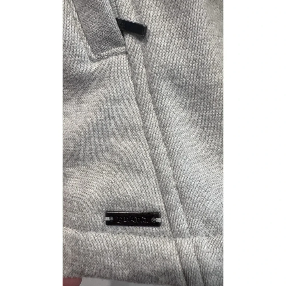 Prana Marabelle Softshell Asymmetrical Zip Jacket Coat Womens Small Gray Outdoor